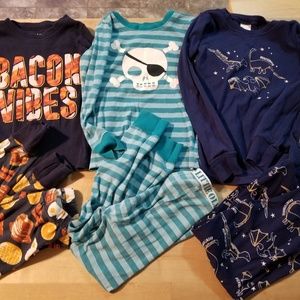 3 pairs if boys pajamas 5t